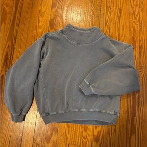 Joah Brown Women's Crew Sweatshirt in Dusty Blue